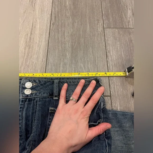 Anthropologie The Wanderer Mid-Rise Relaxed Jeans by Pilcro 27 - Picture 15 of 15